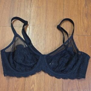 HSIA legant Black Lace Bra